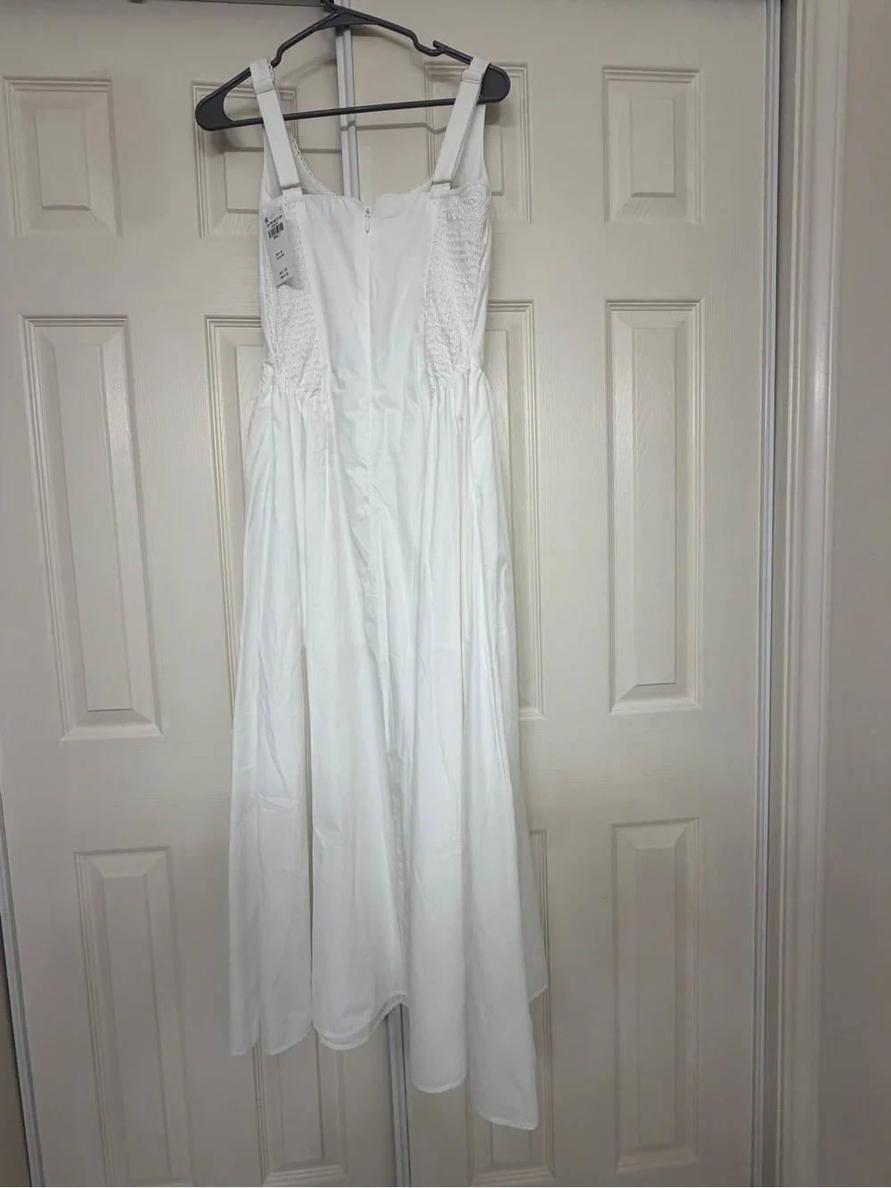 Abercrombie & Fitch White Dylan Midi Dress - Picture 4 of 6